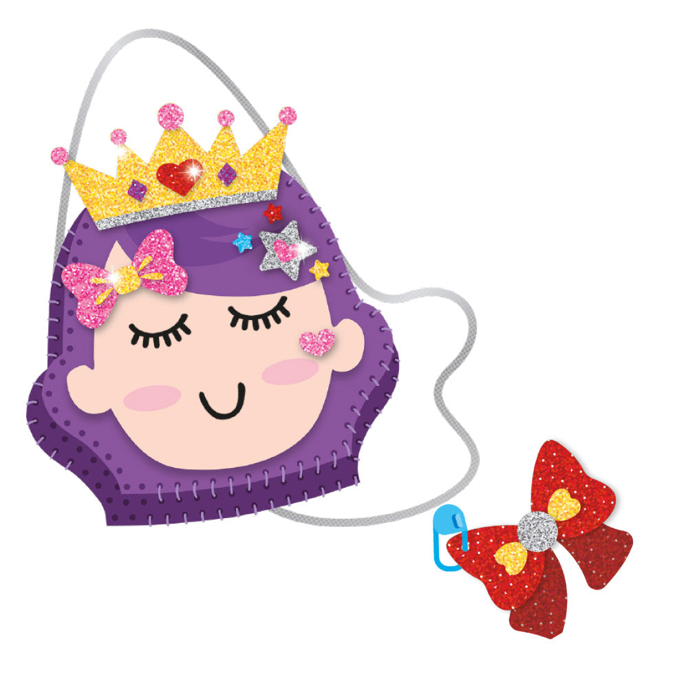 Zestaw kreatywny Filcowa wyszywanka – Torebka Księżniczka