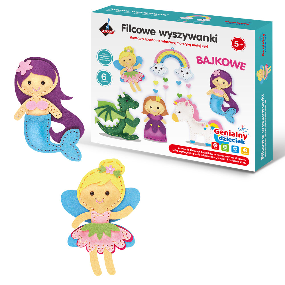 Filcowe wyszywanki – Baśnie