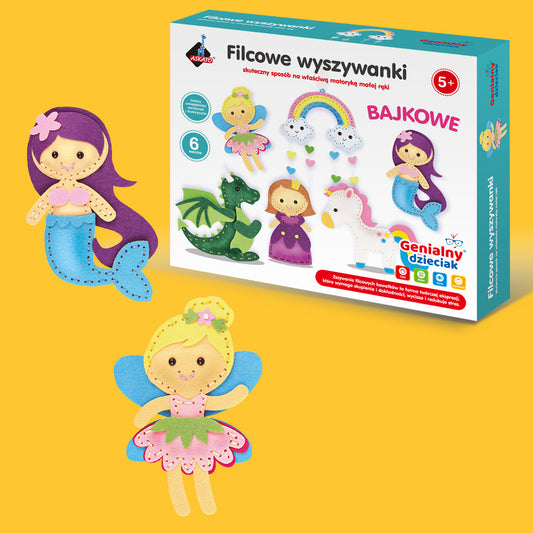 Filcowe wyszywanki – Baśnie