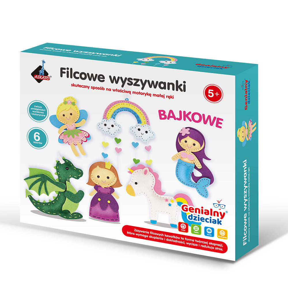 Filcowe wyszywanki – Baśnie