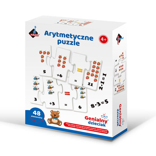 Genialny Dzieciak – Arytmetyczne Puzzle