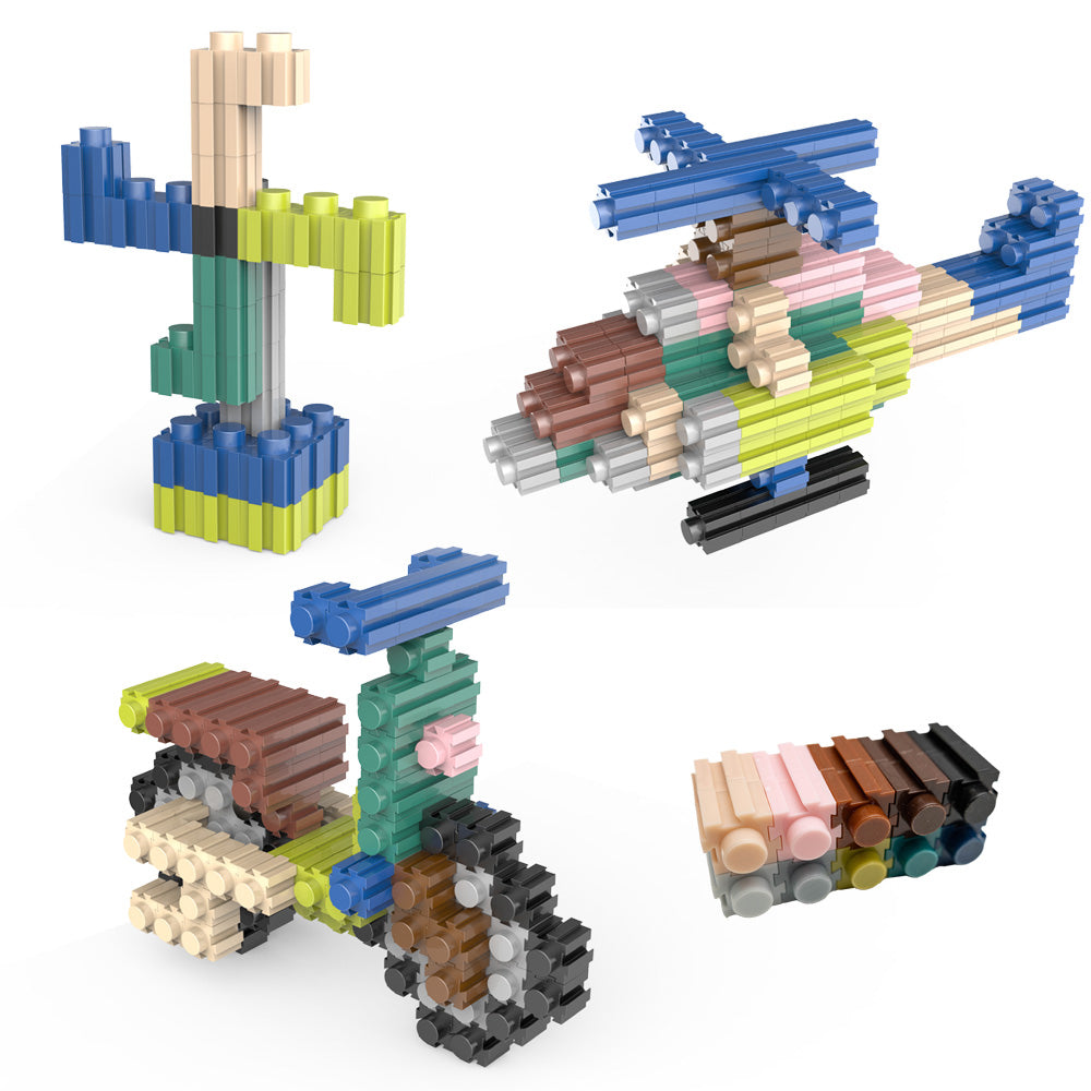 Klocki Małych Geniuszy – 800 elementów