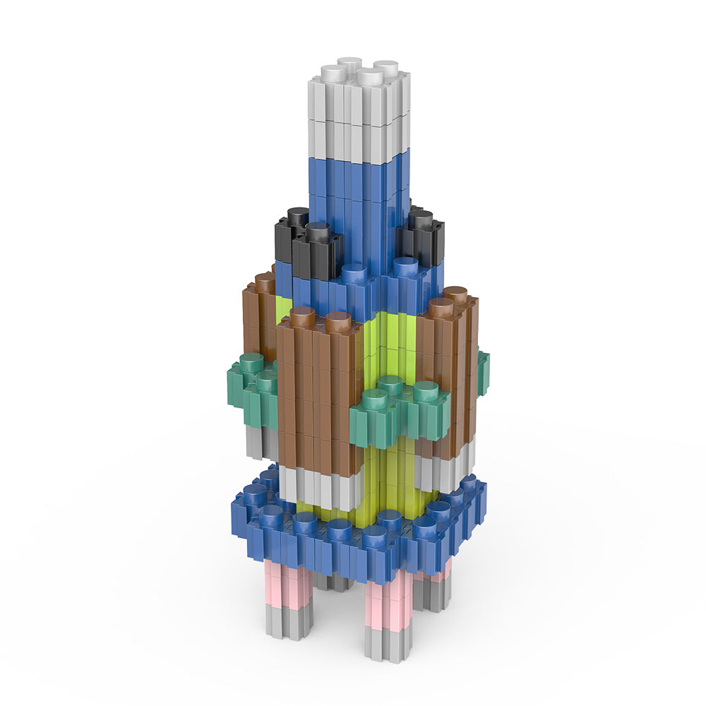 Klocki Małych Geniuszy – 800 elementów