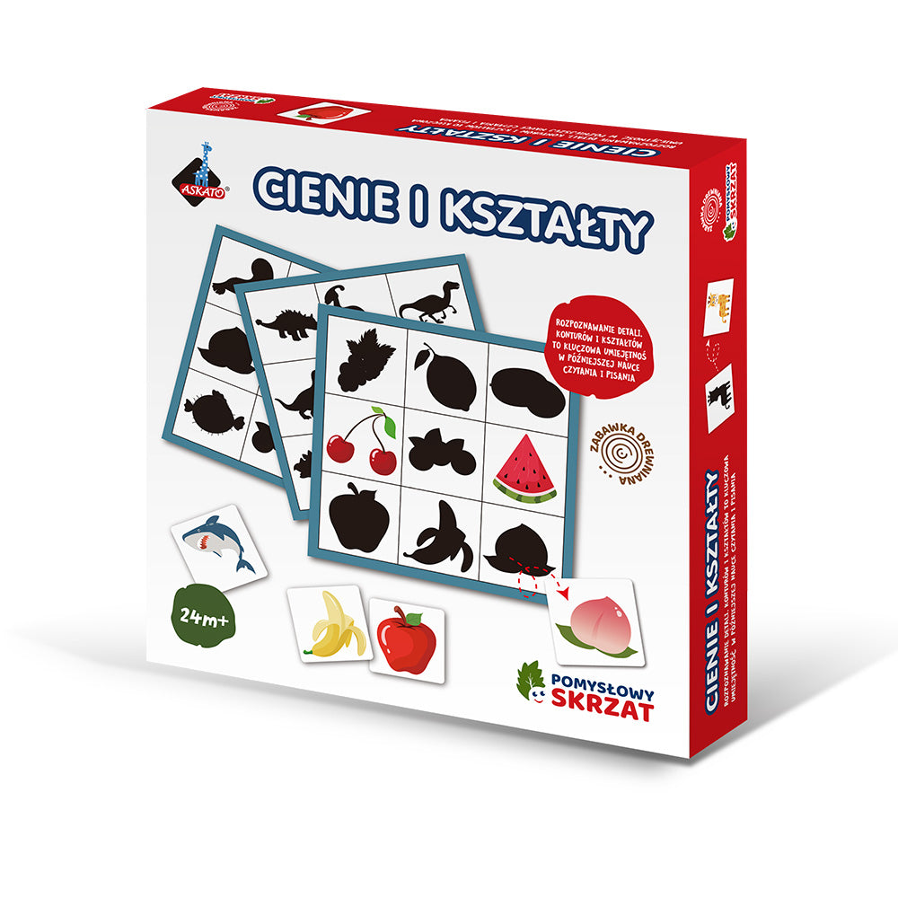 Pomysłowy Skrzat – Gra edukacyjna Cienie i Kształty