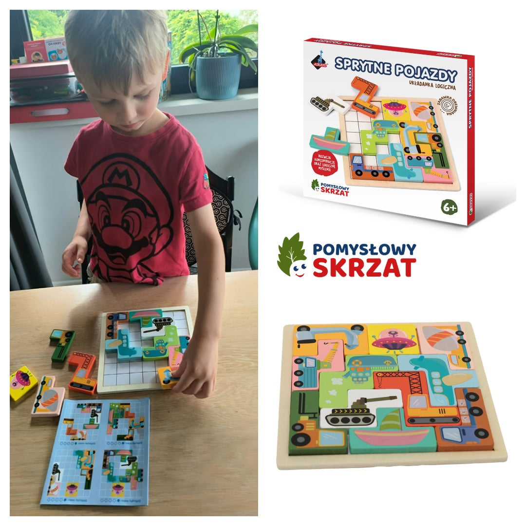 Pomysłowy Skrzat – Sprytne Pojazdy