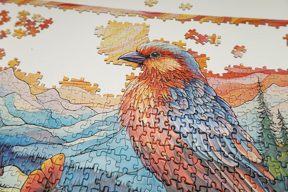 Puzzle do układania Ptaszek - 1000 elementów