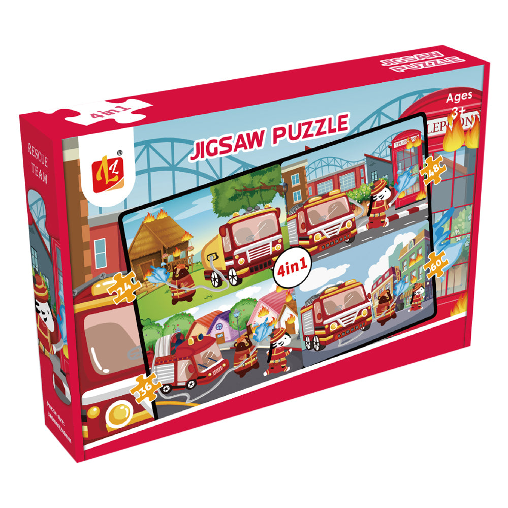Puzzle 4w1 – Straż pożarna