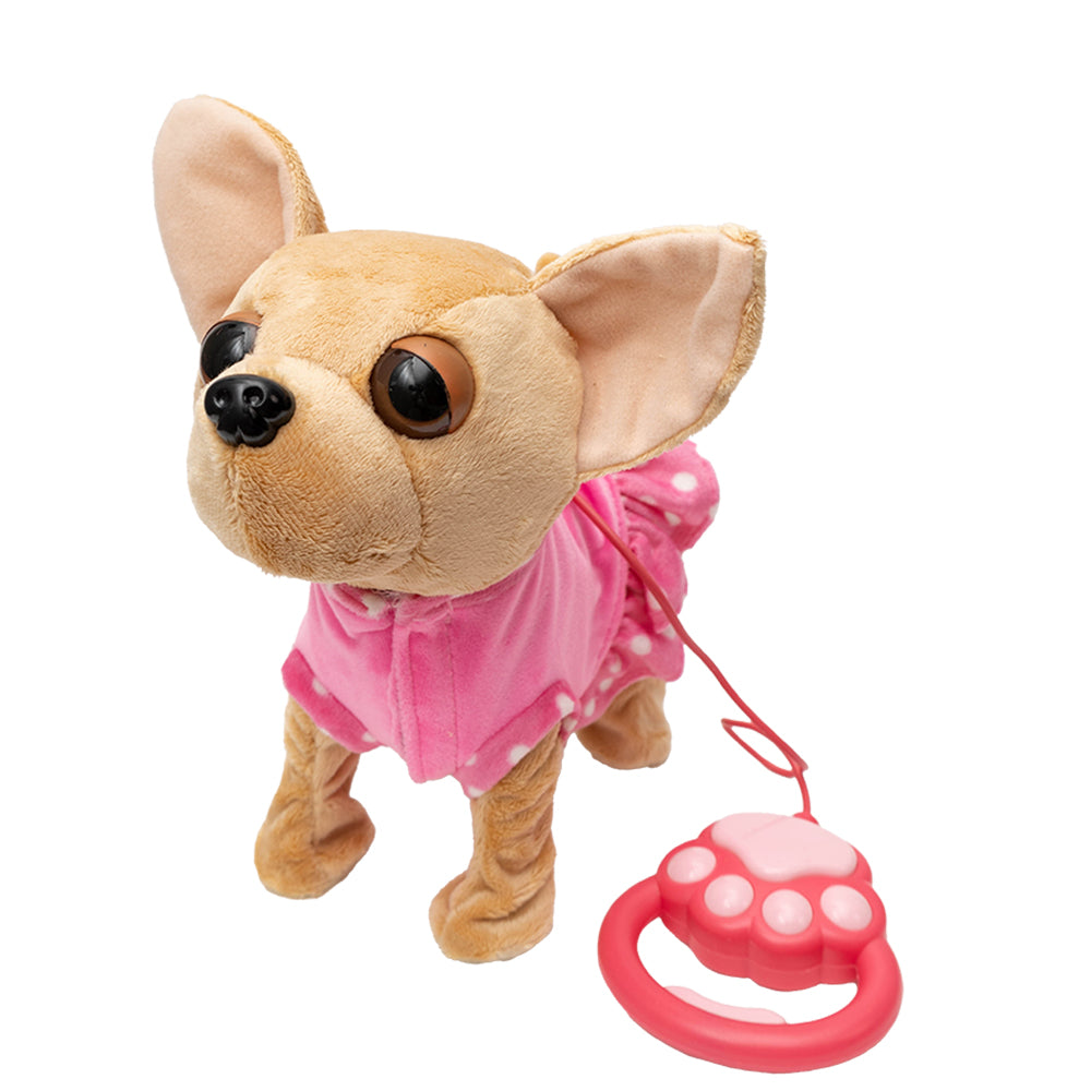 Interaktywny piesek Chihuahua na smyczy