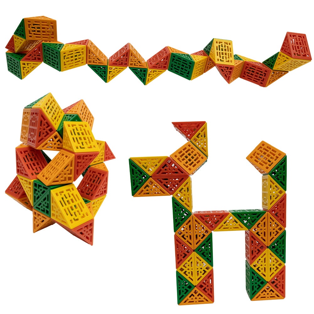 Układanka logiczna – Geometryczny Wąż