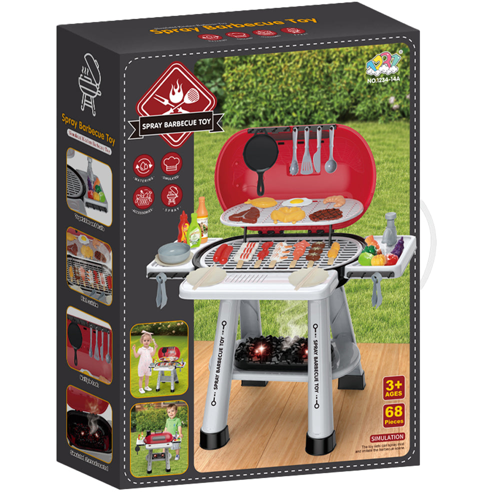 Grill ogrodowy z akcesoriami - 68 elementów
