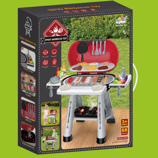 Grill ogrodowy z akcesoriami - 68 elementów