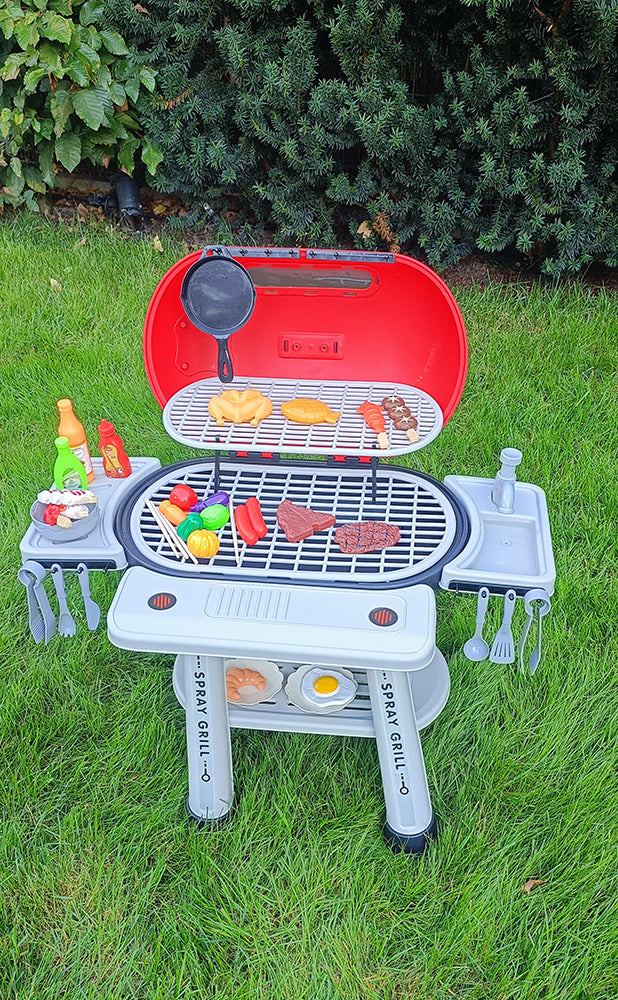 Grill ogrodowy z akcesoriami - 68 elementów