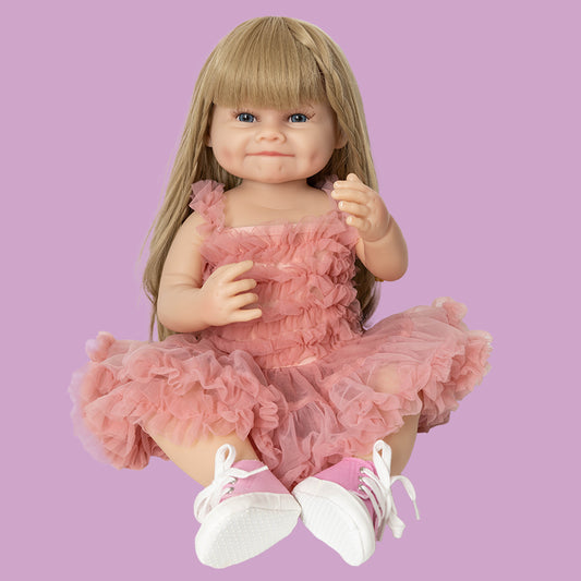 Realistyczna lalka bobas – dziewczynka 52 cm