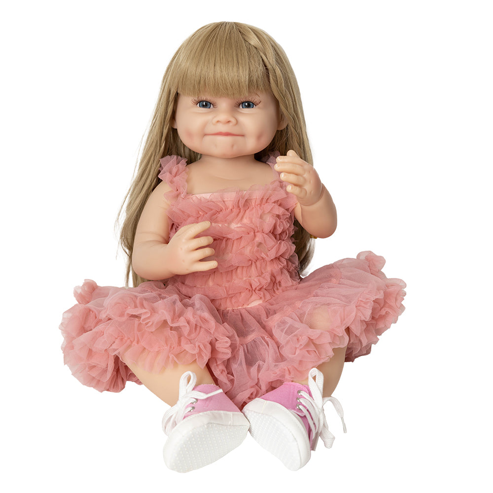 Realistyczna lalka bobas – dziewczynka 52 cm