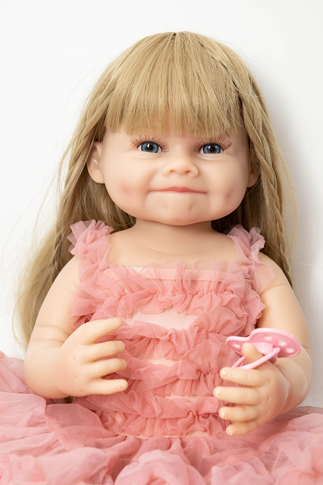 Realistyczna lalka bobas – dziewczynka 52 cm