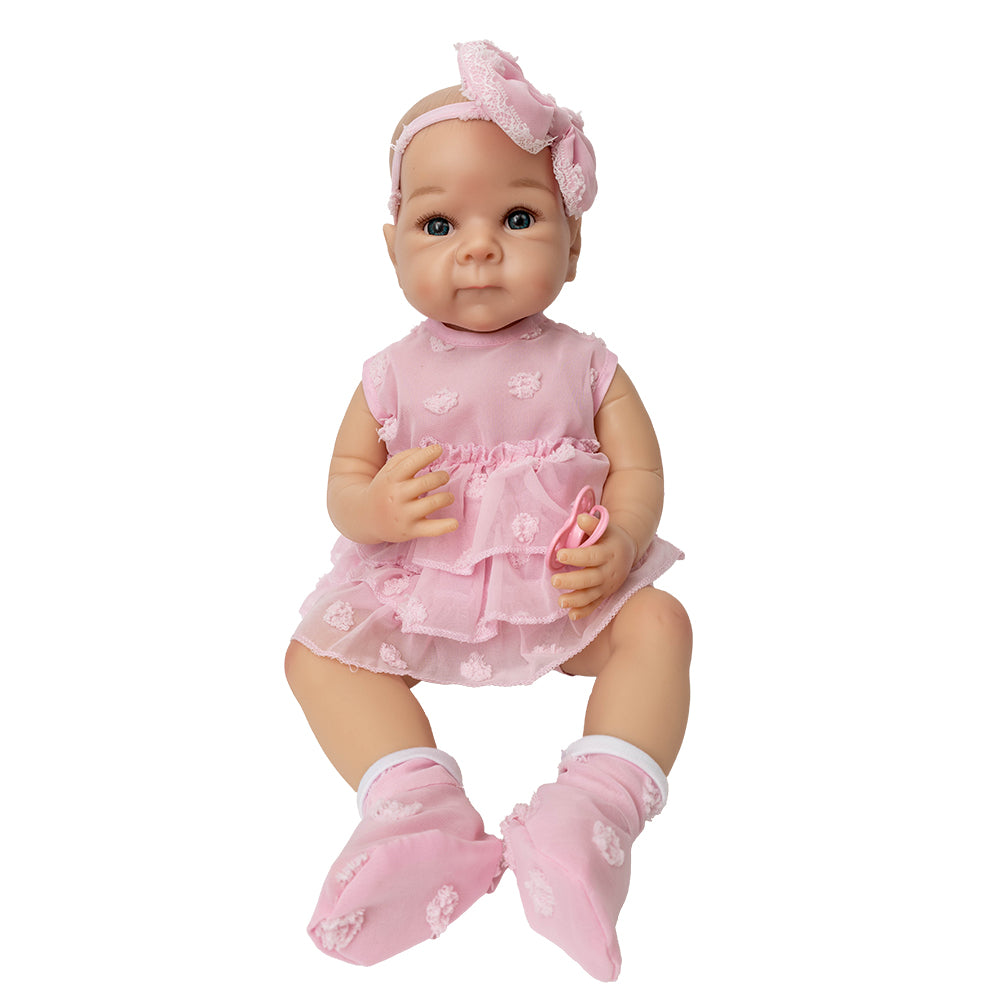 Realistyczna lalka bobas – dziewczynka 54 cm