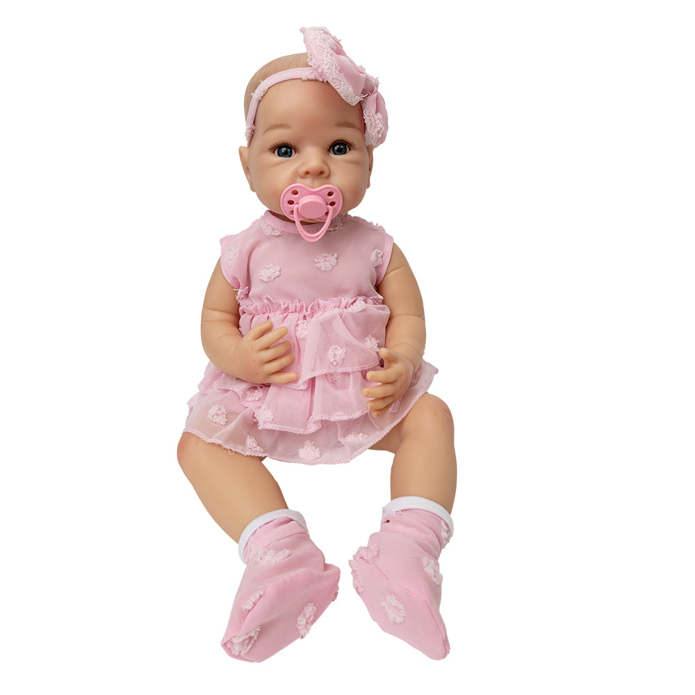 Realistyczna lalka bobas – dziewczynka 54 cm