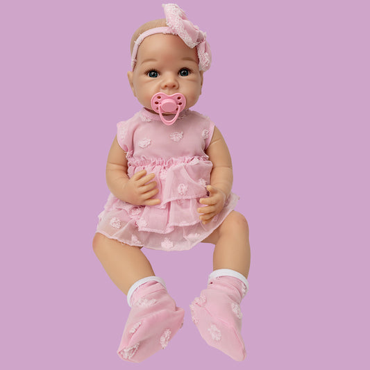 Realistyczna lalka bobas – dziewczynka 54 cm