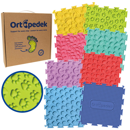 ORTOPEDEK Zestaw mat sensorycznych - 8 elementów