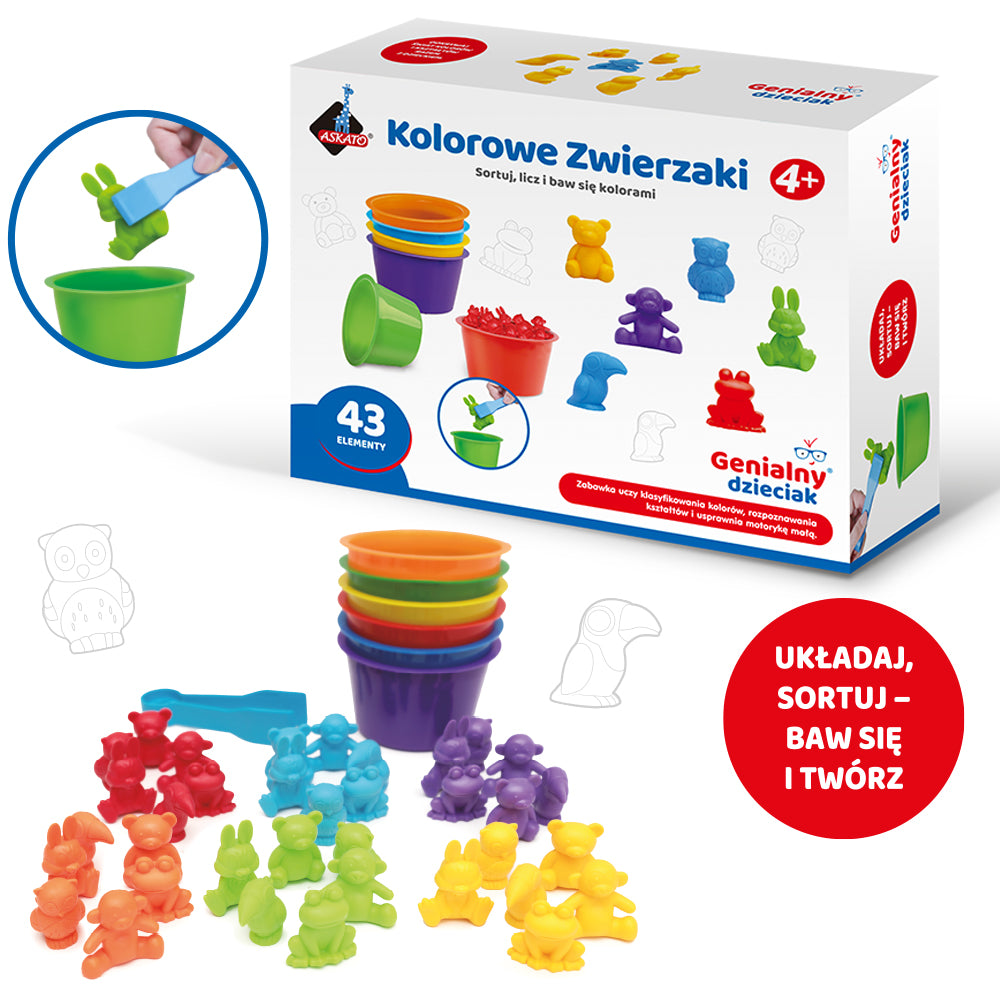 Kolorowe Zwierzaki - Liczmany