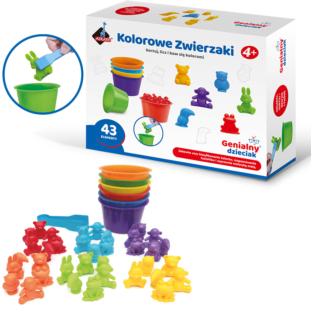 Kolorowe Zwierzaki - Liczmany