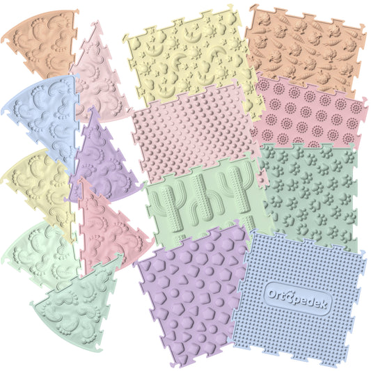 ORTOPEDEK Zestaw mat sensorycznych - 16 elementów