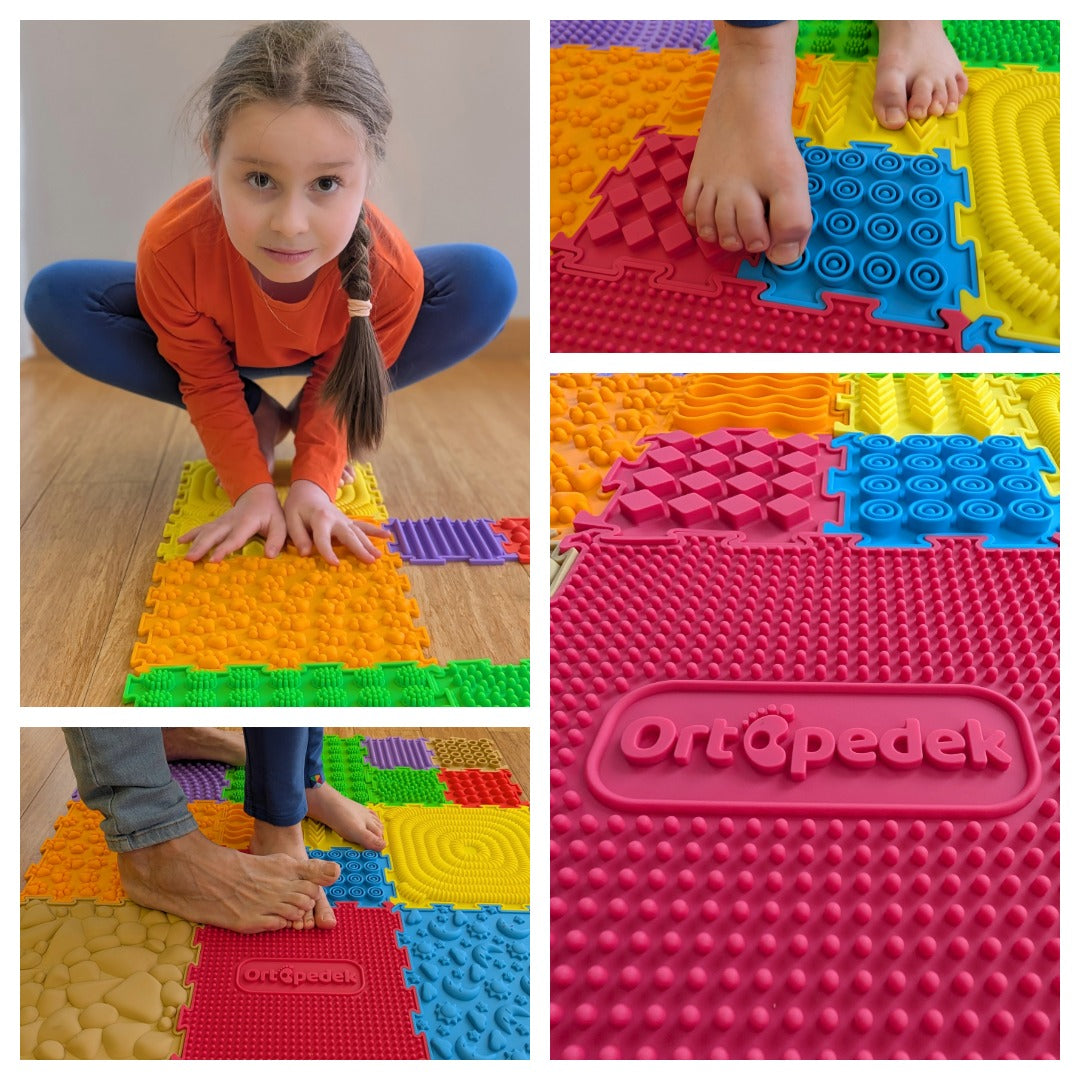 ORTOPEDEK Zestaw mat sensorycznych - 15 elementów