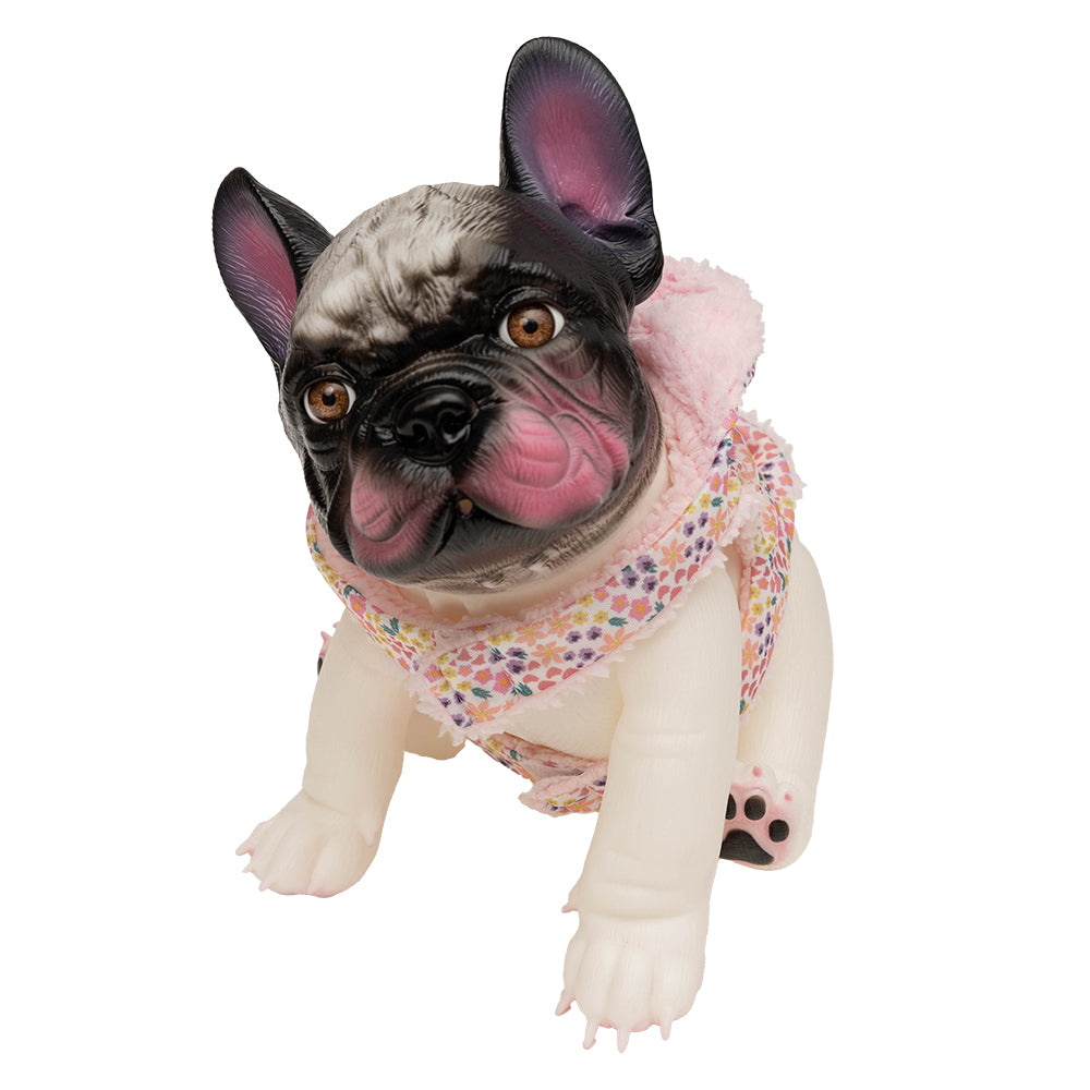 Lalka – biały buldog francuski