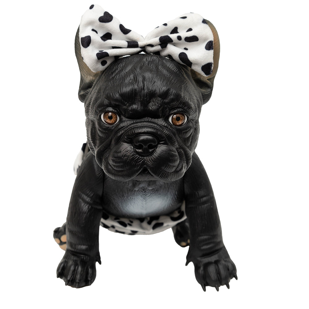 Lalka – czarny buldog francuski