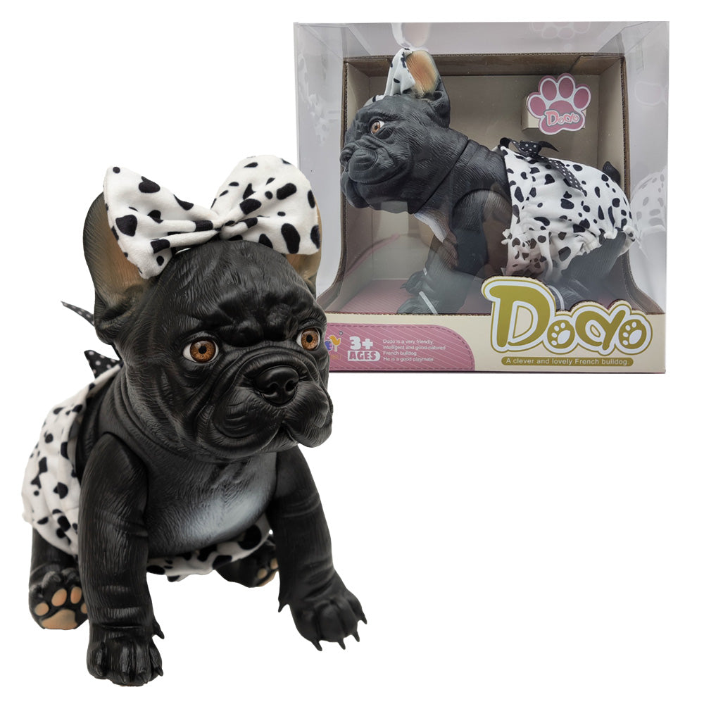 Lalka – czarny buldog francuski