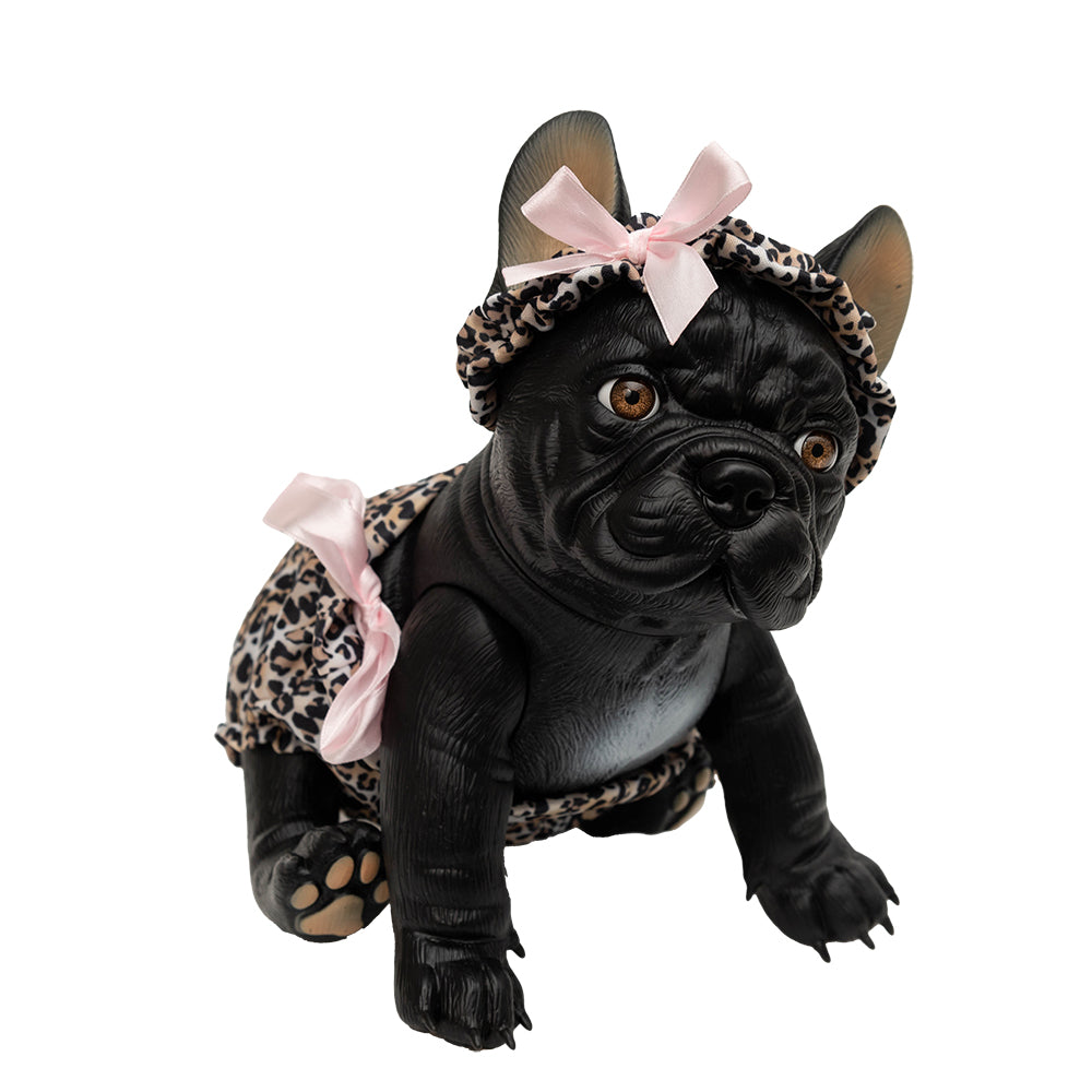 Lalka – czarny buldog francuski