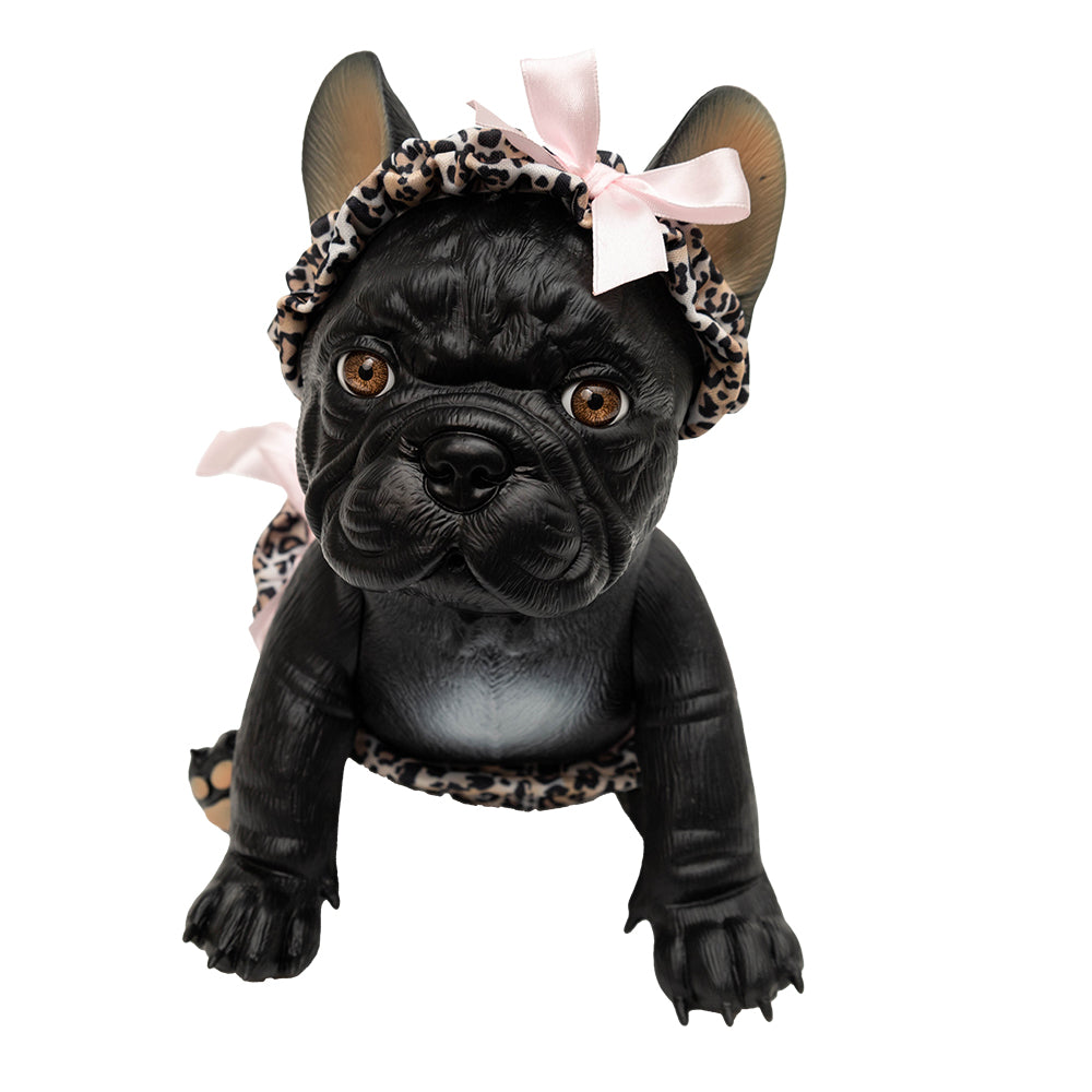 Lalka – czarny buldog francuski