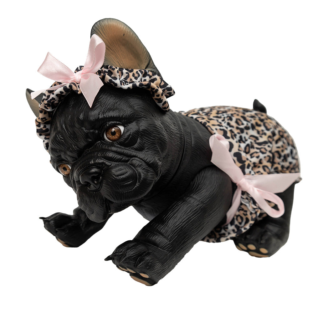 Lalka – czarny buldog francuski