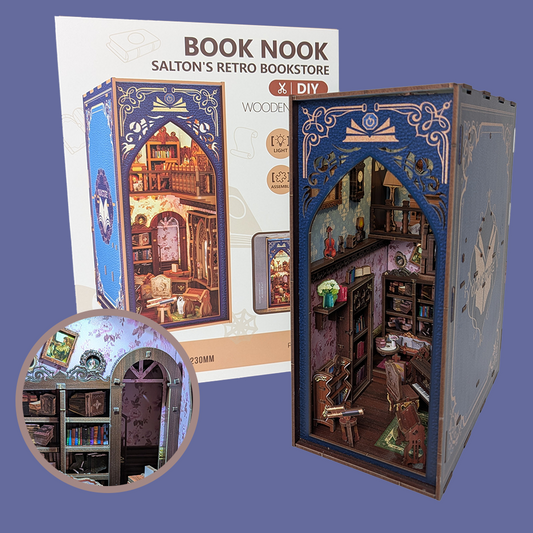 Książkowy Zakątek - Book Nook ze światełkiem Księgarnia