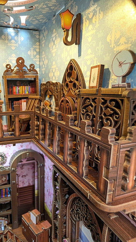 Książkowy Zakątek - Book Nook ze światełkiem Księgarnia