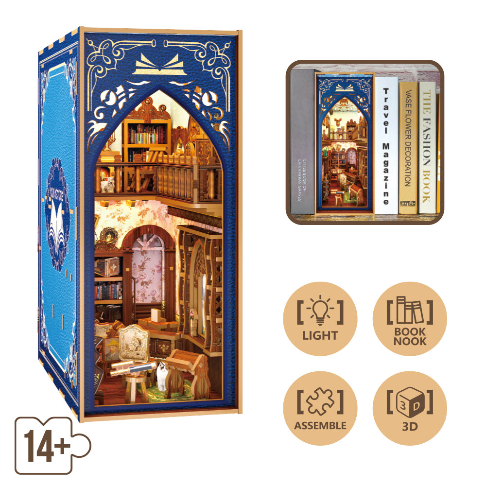 Książkowy Zakątek - Book Nook ze światełkiem Księgarnia