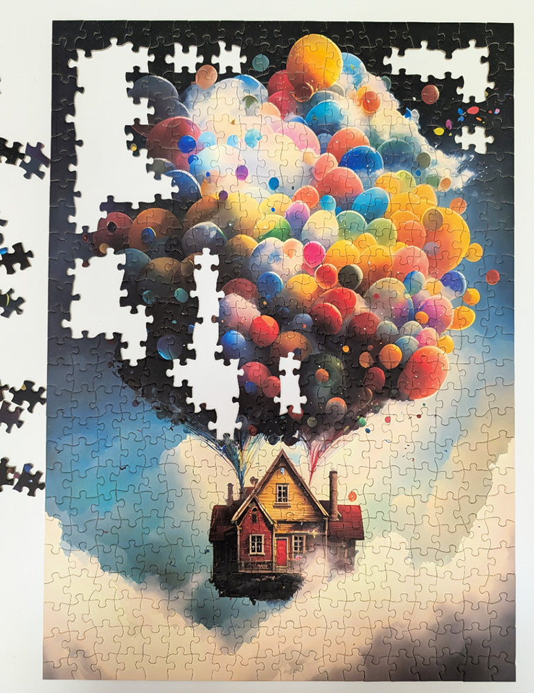 Puzzle Latający Domek - 500 elementów