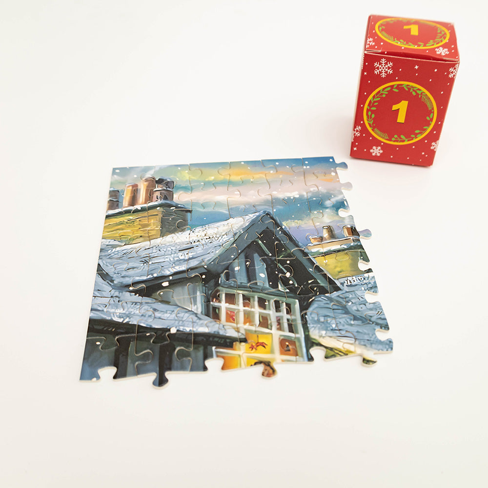 Kalendarz Adwentowy Zimowa zabawa – 1008 elementów