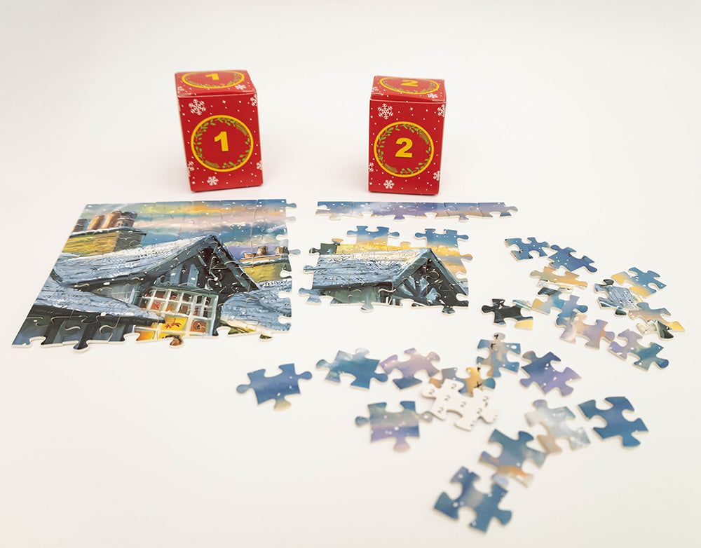 Kalendarz Adwentowy Zimowa zabawa – 1008 elementów