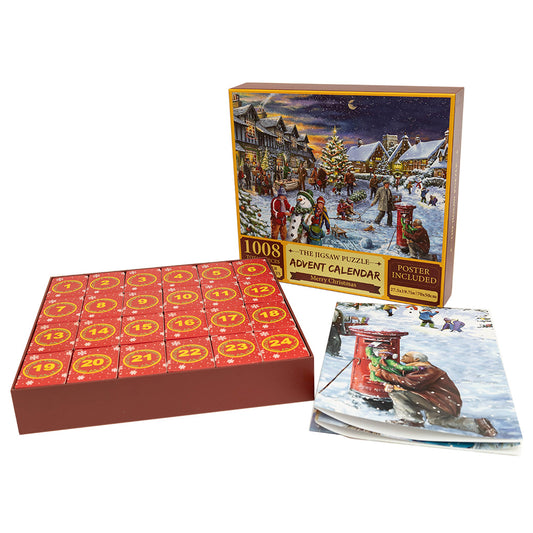 Kalendarz Adwentowy Zimowa zabawa – 1008 elementów