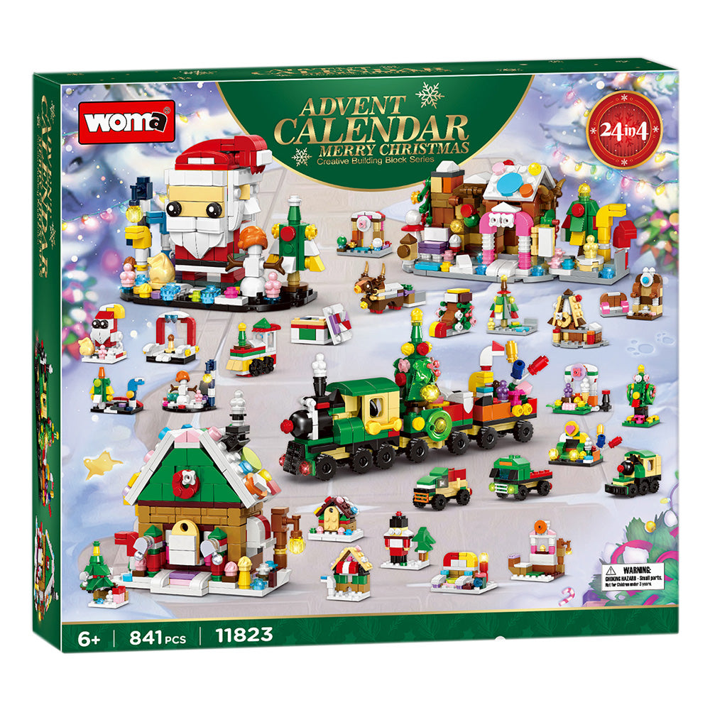 Świąteczny kalendarz adwentowy - Wioska Mikołaja