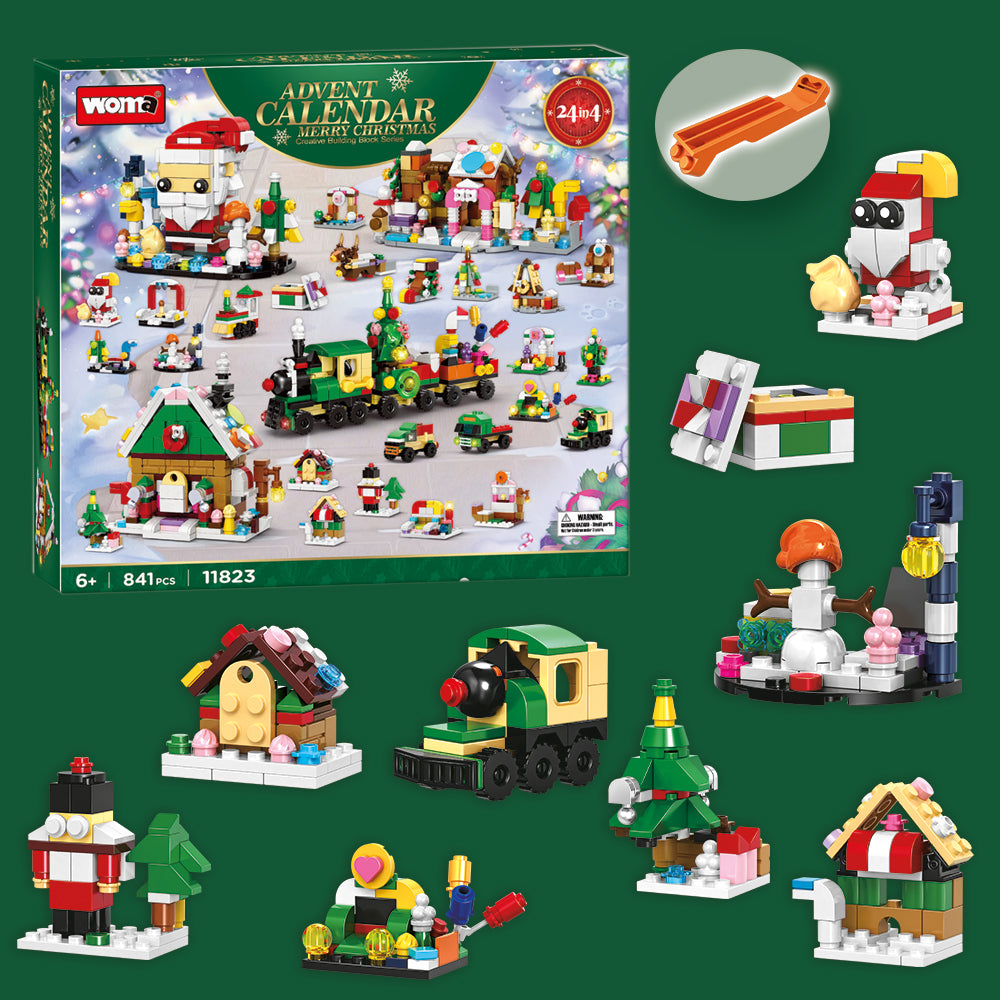 Świąteczny kalendarz adwentowy - Wioska Mikołaja