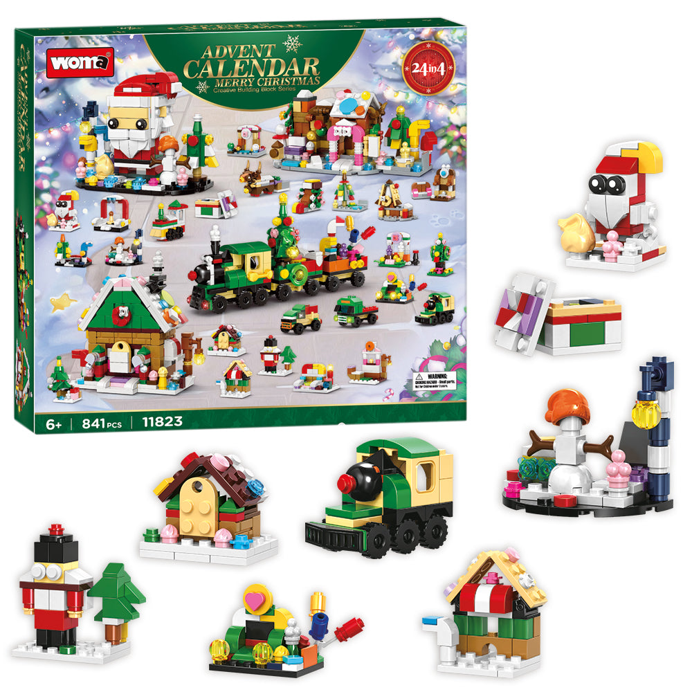 Świąteczny kalendarz adwentowy - Wioska Mikołaja