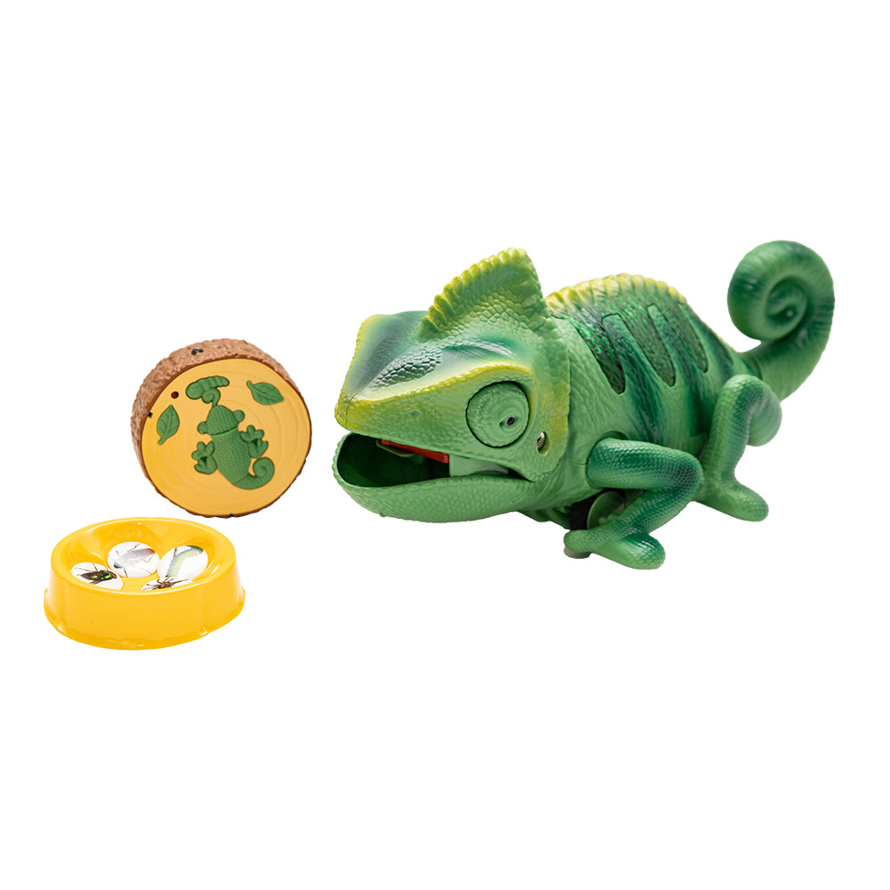 Interaktywny kameleon na pilota