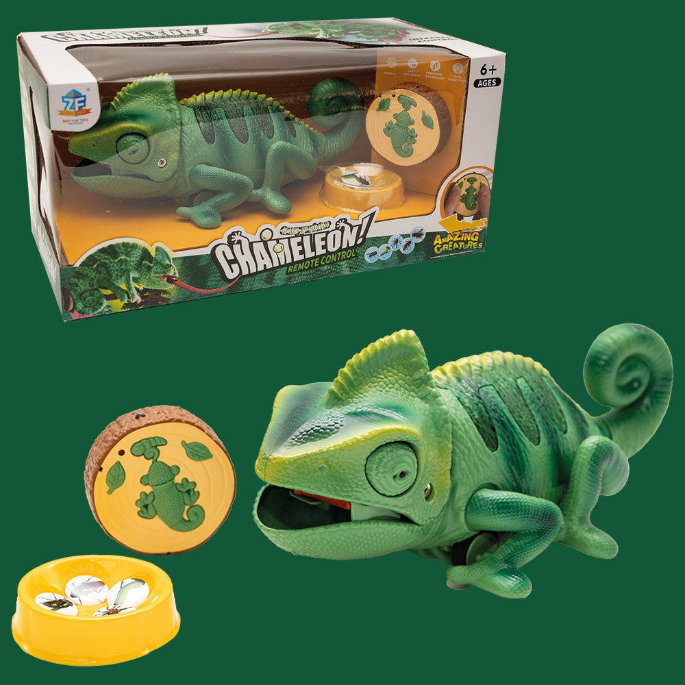 Interaktywny kameleon na pilota