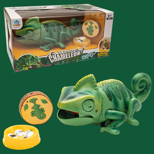 Interaktywny kameleon na pilota