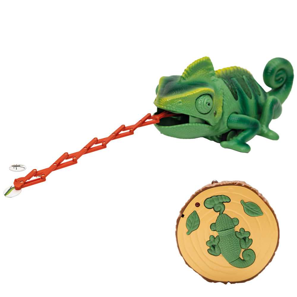 Interaktywny kameleon na pilota