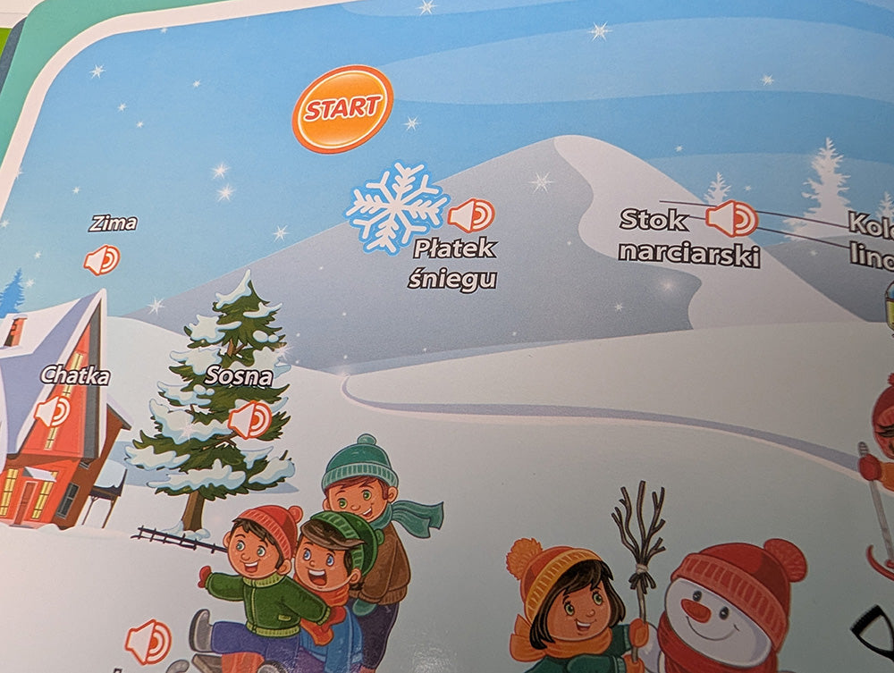 Książeczka interaktywna dla malucha - Poznajemy Świat