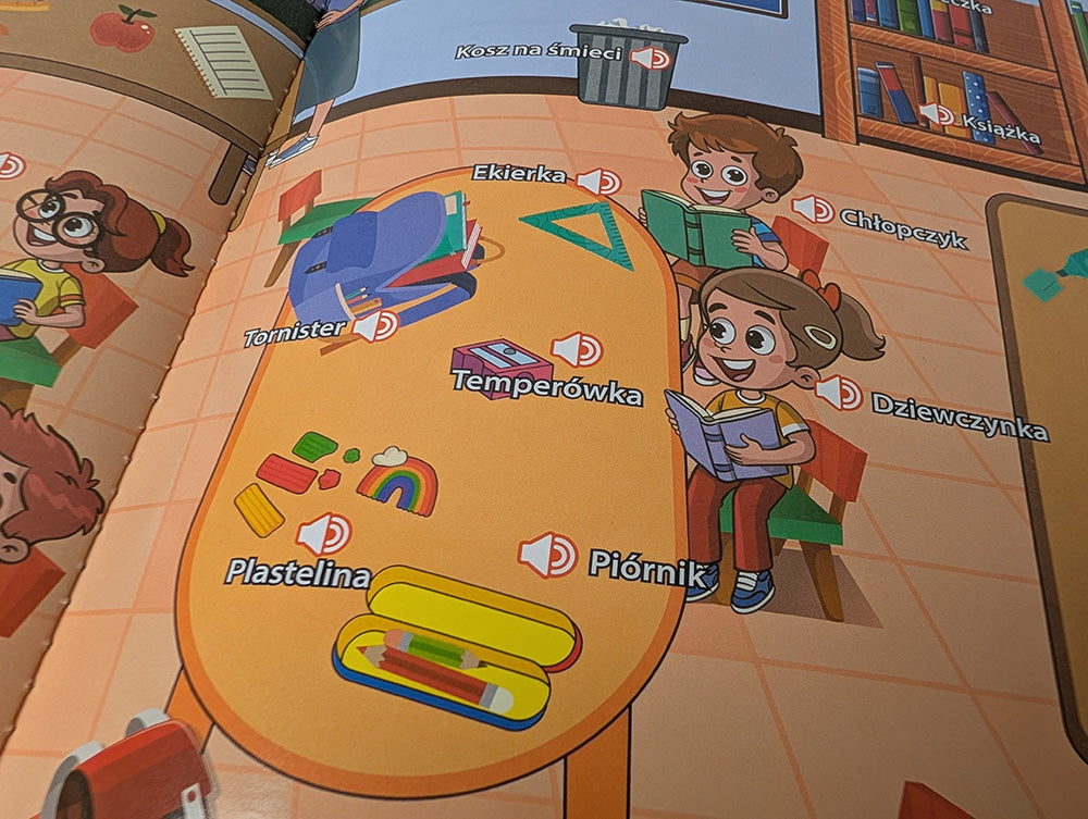 Książeczka interaktywna dla malucha - Poznajemy Świat