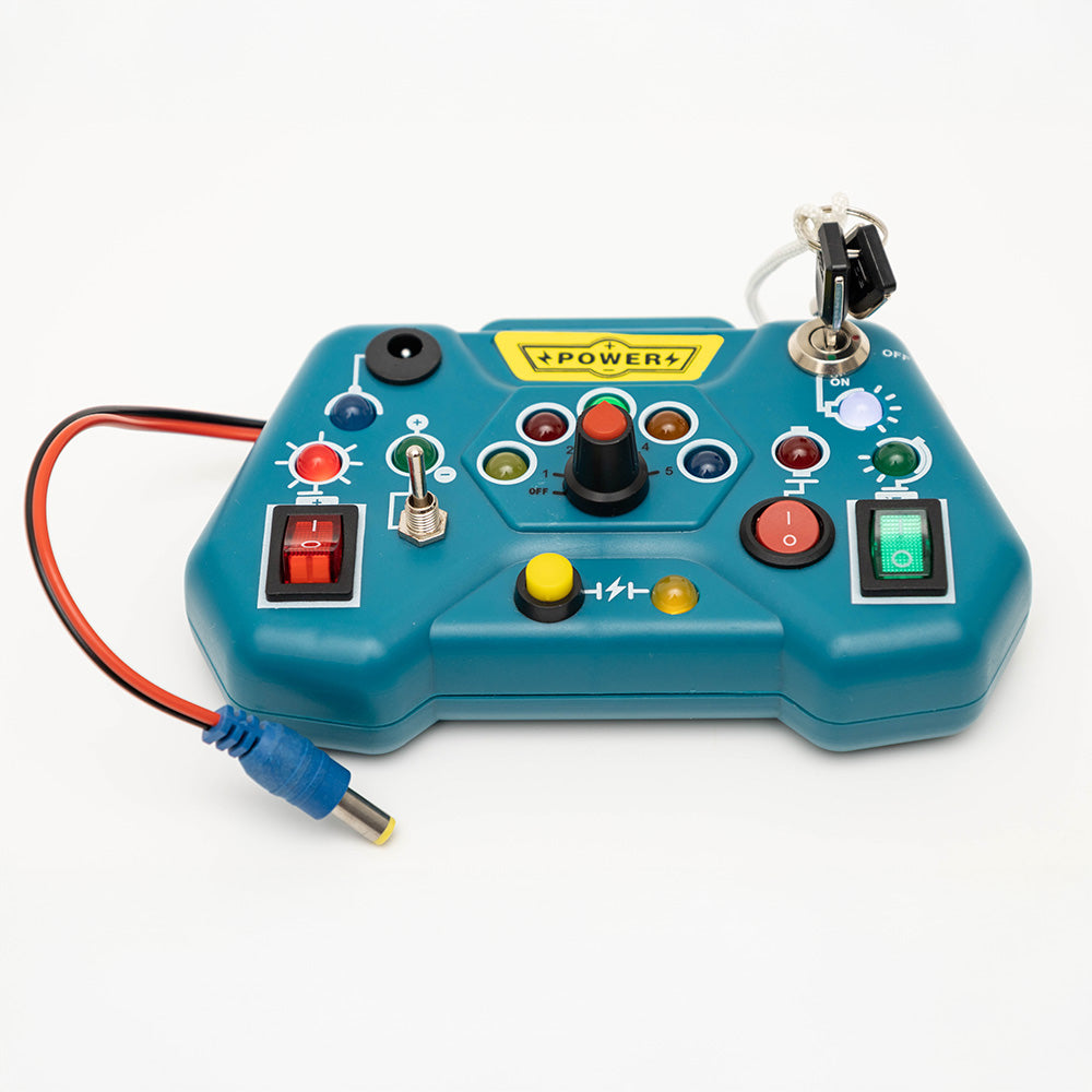 Tablica manipulacyjna z diodami LED Montessori